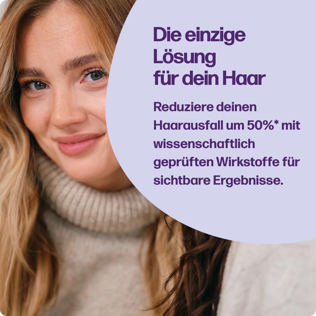 fembites femcaps Hair - Nährstoffkomplex für die Haare mit Keranat, Aminosäuren & Pflanzenextrakten - Vegan, Natürlich & Laborgeprüft - 60 Kapseln