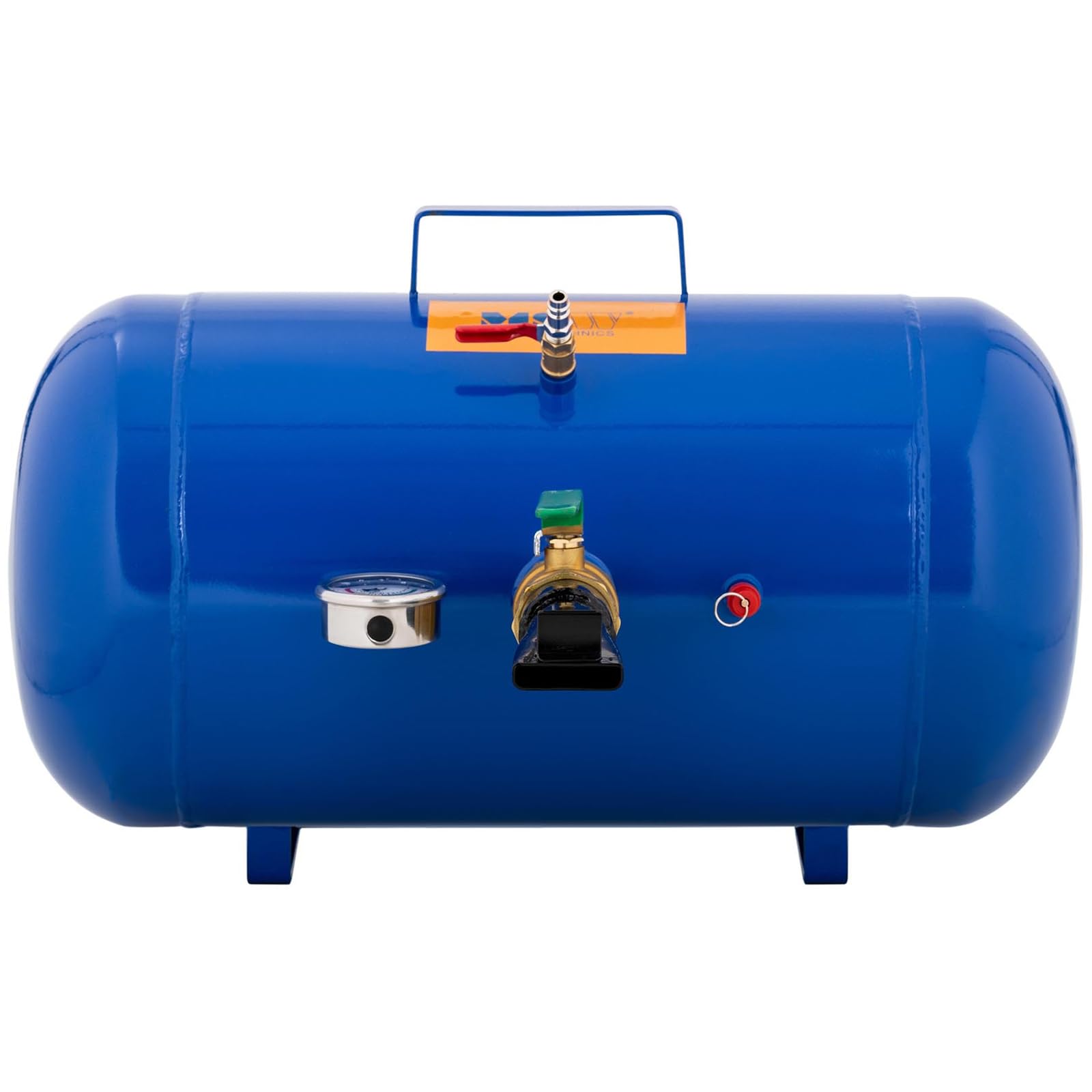 MSW Booster Para Neumáticos Balón De Inflado Rápido MSW-TY-2 (Hierro con revestimiento de polvo, Capacidad: 38,5 L, Presión: 6-8 bar)