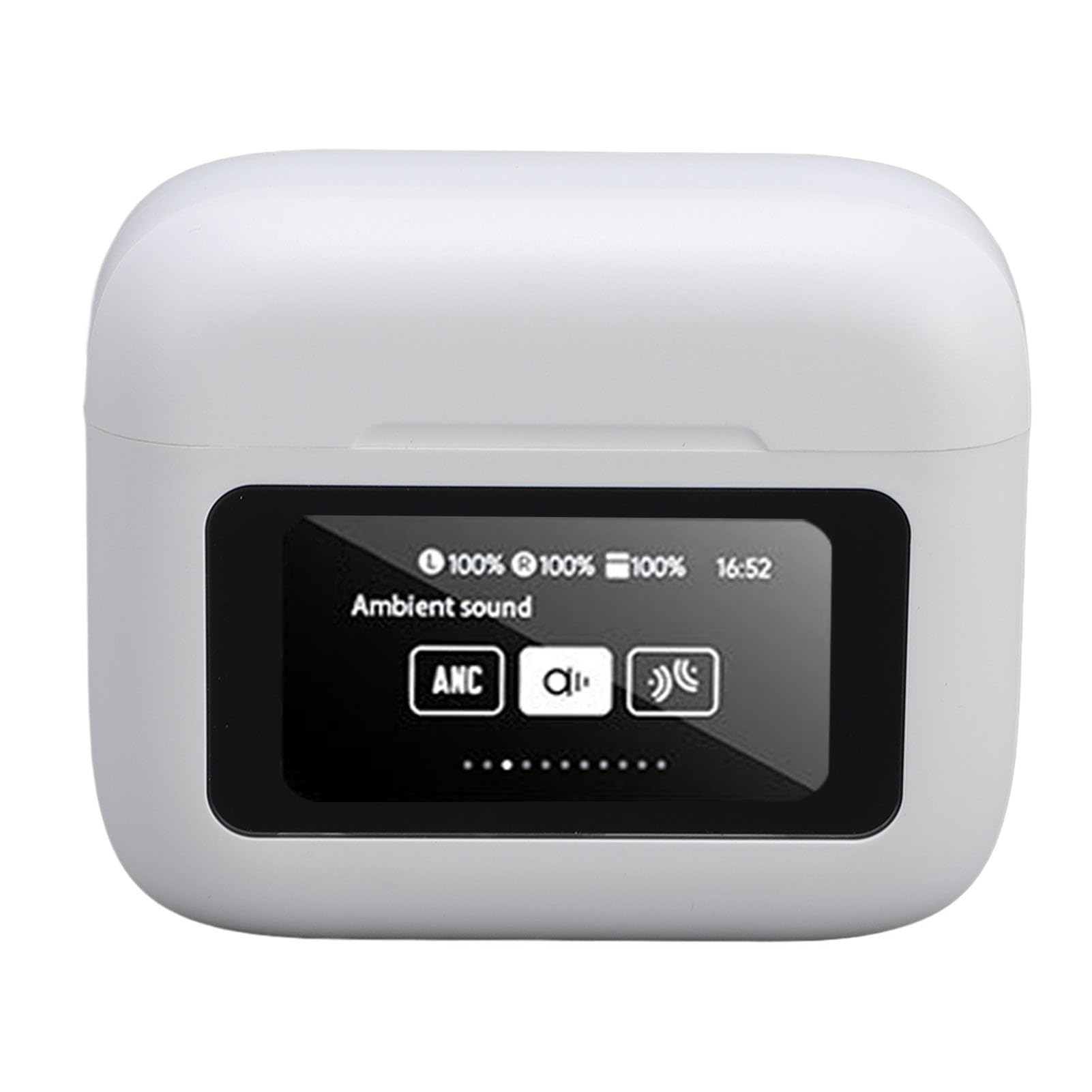 Auricolari Traduttore Bidirezionale 144 Lingue |Traduzione Wireless Bluetooth 5.4 con APP Touch Control per l'apprendimento di Viaggi d'affari Bianco (WHITE)
