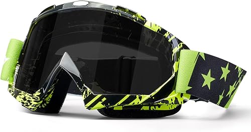 Vista 39 de Dirt Bike Goggles Motorcycle Gear ATV Riding Motocross Dirtbike 4-Wheeler Accessories Ski Fit Over The Glasses