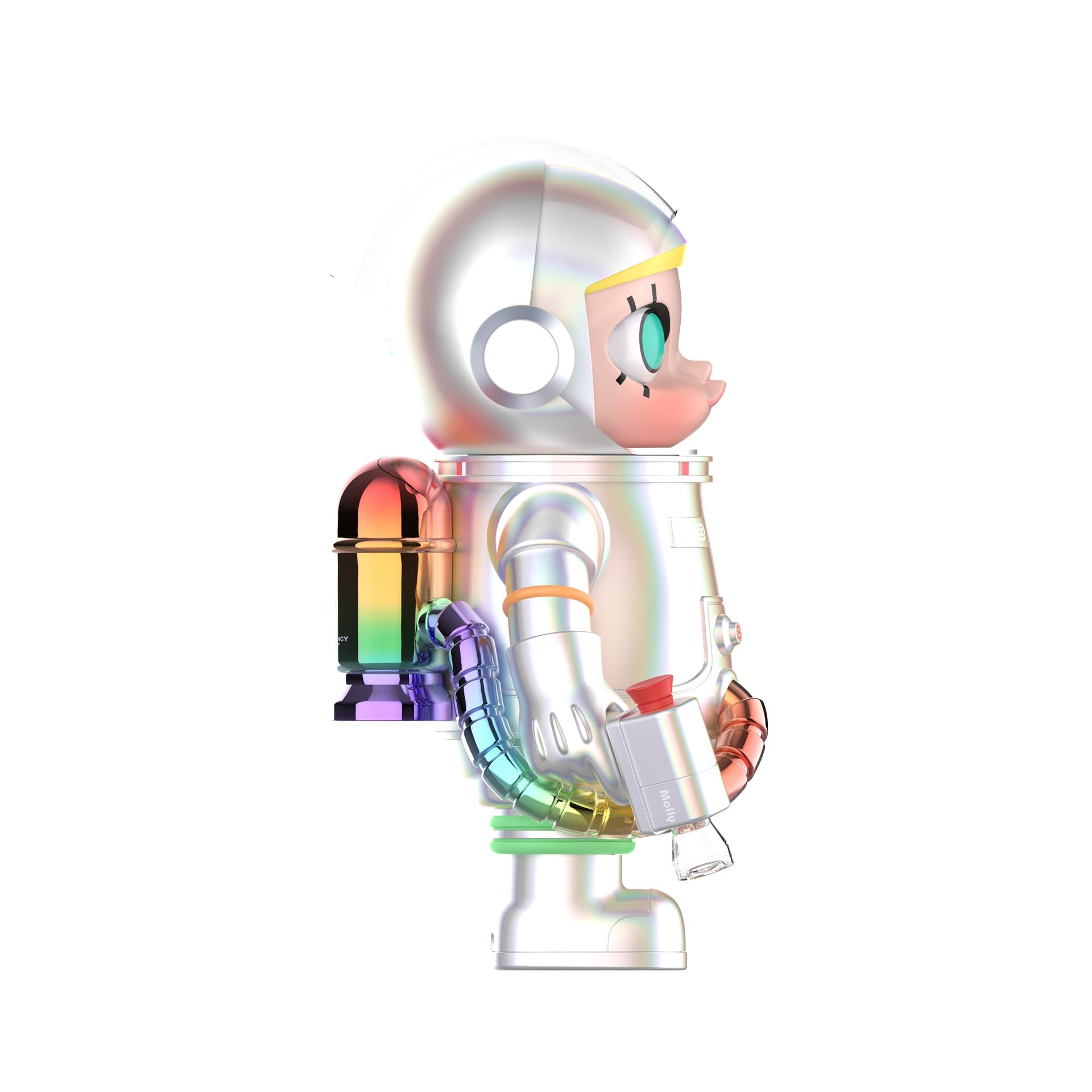 POP MART MEGA Space Molly 400% Rainbow 2.0 11.6in/29.5cm Figurine