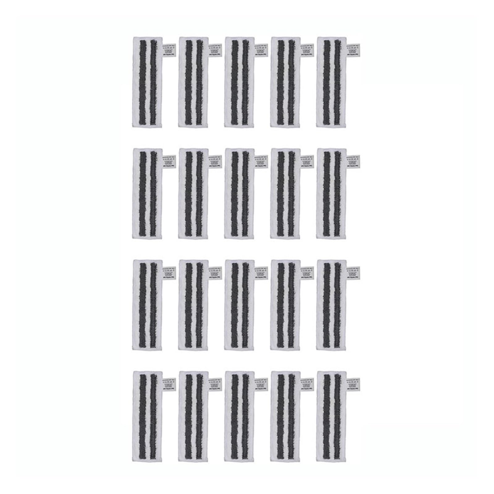 Wymiana odkurzacza ściereczka do mopa kompatybilna z Karcher Easyfix SC2 SC3 SC4 SC5 ściereczka do naczyń zestaw do mopa z mikrofibry odkurzacz parowy (Color : 20pcs-02)