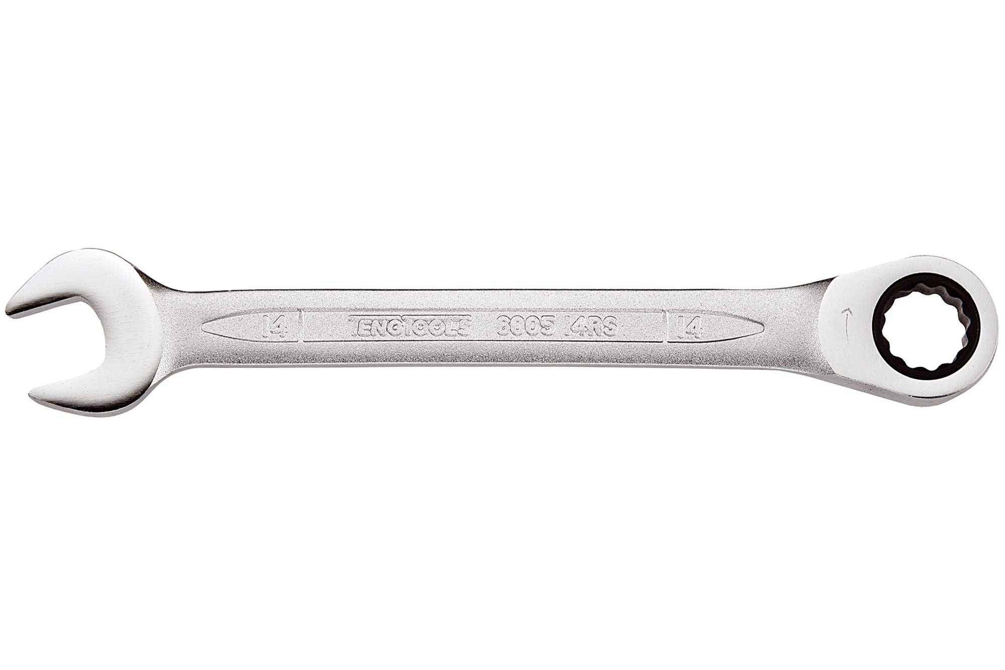 Teng Tools Chrome 600524Rs Ratcheting Combination Spanner Metric Rs 24Mm