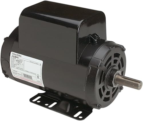 A.O. Smith B3865HP, 3600RPM, 208230Voltios, 56Hz marco, 1,15factor de servicio, CWLE rotación, 78-inch por 2.31-inch plana eje Compresor Motor