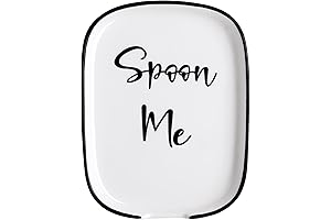 Rustic Country Kitchen Decor: Ceramic Spoon Rest with Charming Farmhouse Style