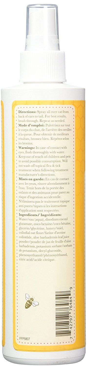 BURT'S BEES - Dander Reducing Spray for Cats - 10 fl. oz. (300 ml)