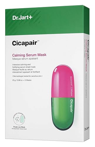 DR.JART+ Máscara de suero calmante Cicapair (0.88 oz* 5ea)-BB