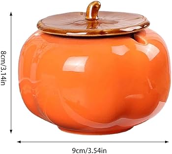 Amazon.co.jp: 柿陶器灰皿 - パーシモンセラミック防風飛散防止
