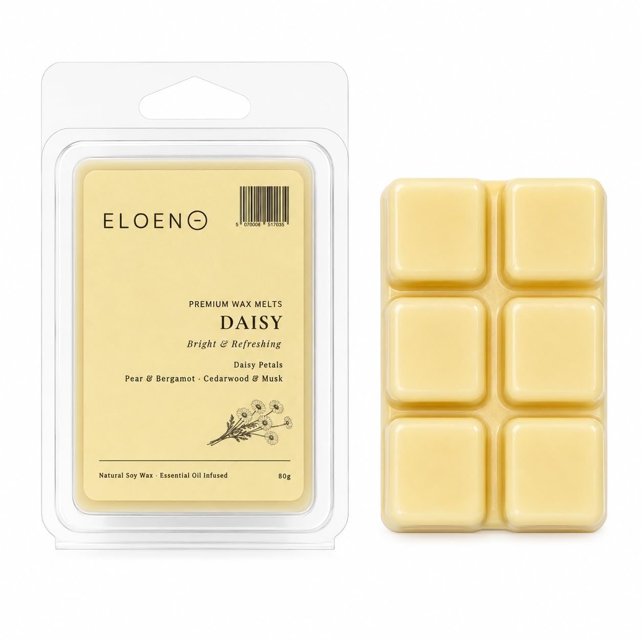 Eloen Daisy Scented Wax Melts 80g