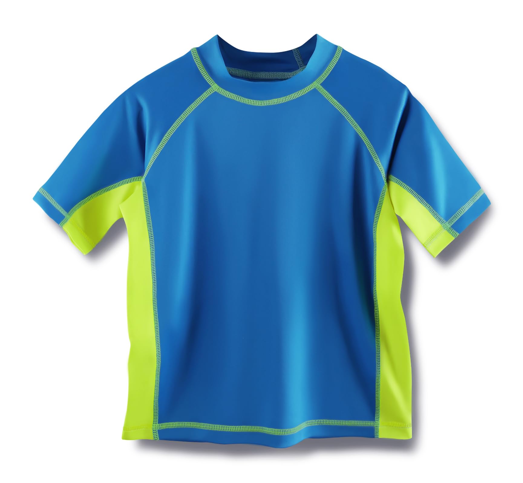 REMEETOU Boys Rashguard Quick Dry Short Sleeve UPF 50+ Sun Protective Swim Shirt