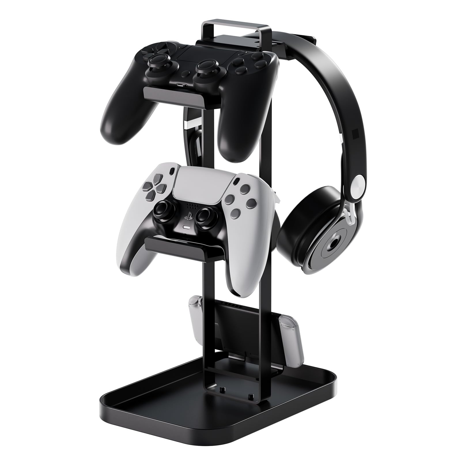 BOIVSHI Headphones, Stand, Headphone Hanger, Desk Mount, Convenient Goods, Controller, Stand, Hook, Headphone Storage, Headphone Hanger, Game Rack, Headphone Hook, Slip Included, Headphones, Black-picture-27