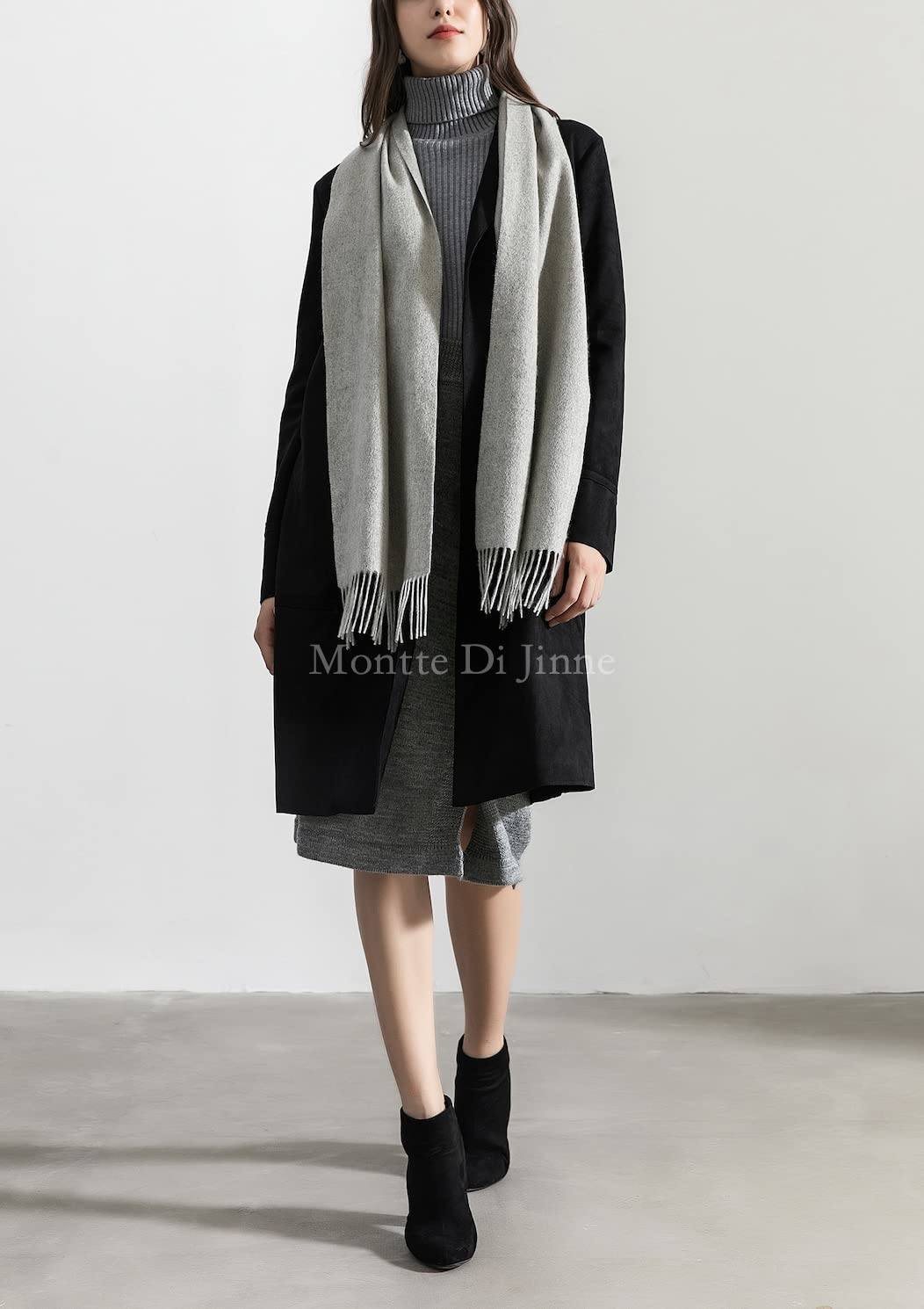 Bufanda - para mujer gris gris claro Talla única