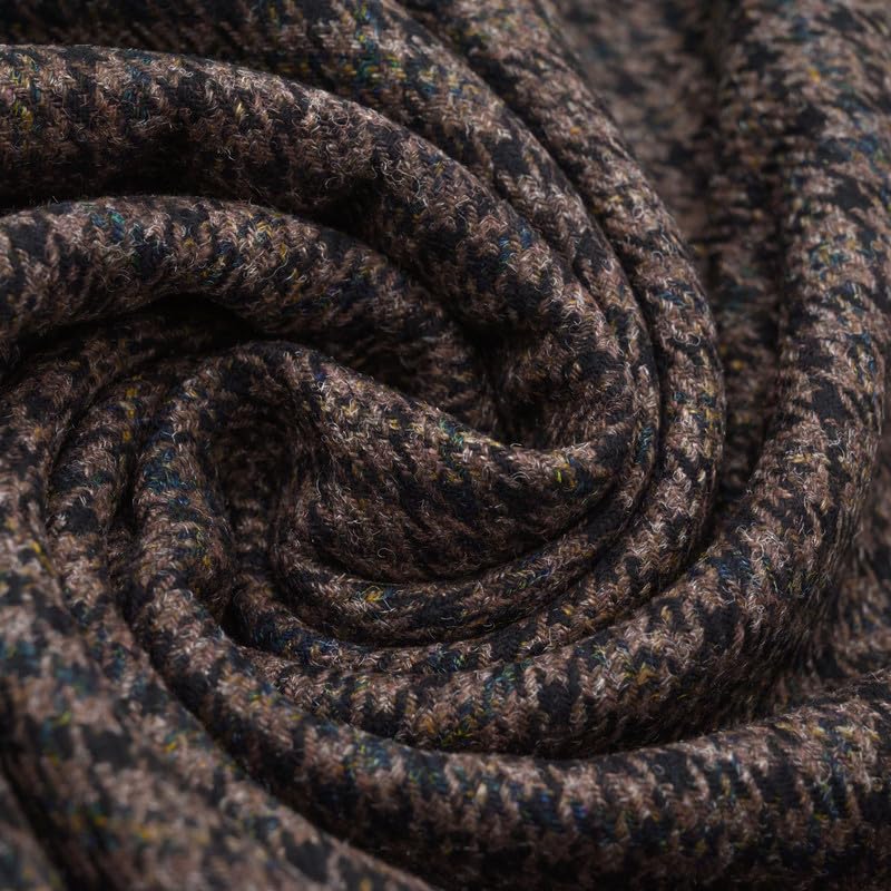 Mondo Italia English Tweed Glen Check Unstitched 2m 1