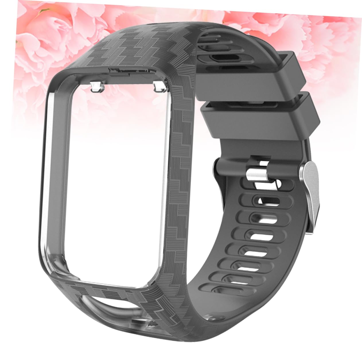 Artibetter 2pièces Bracelet De Remplacement Silicone Sculpté Pour Montre Confortable Et Facile à Installer