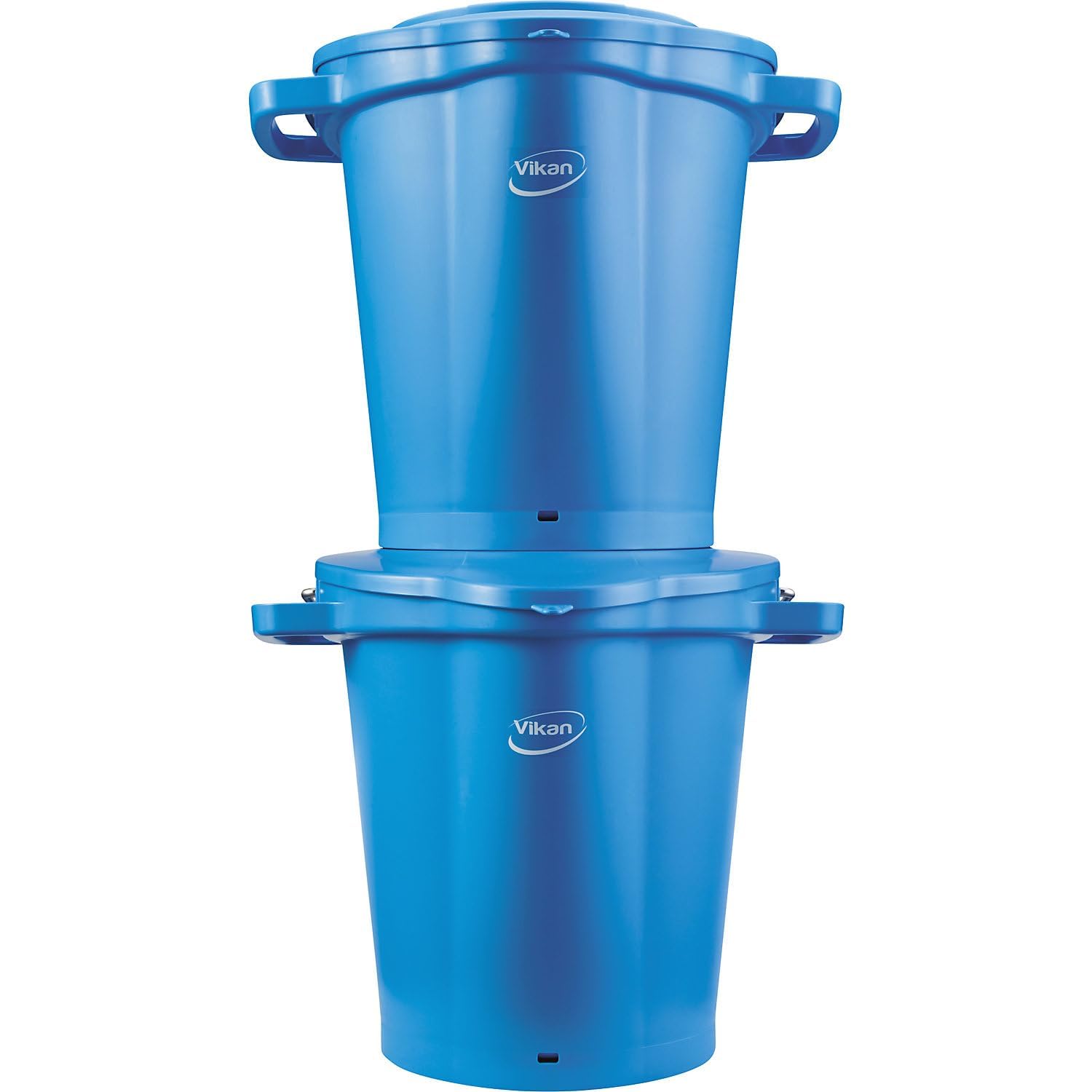 Vikan - Hygienischer Eimer - Mit Ausguss - Maßeinteilung - 20L - Blau