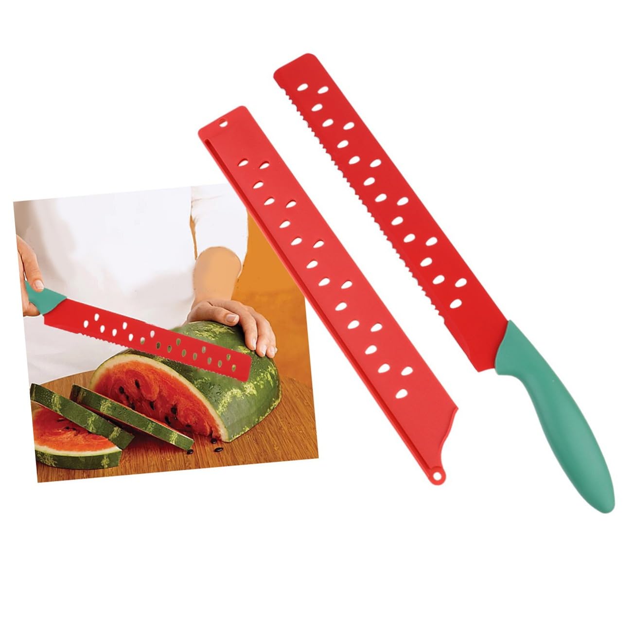 PRETYZOOM Stainless Steel Cake Knife Set Wedding Birthday Party Supplies Multifunctional Baking Tool Perfect for Lettuce Bread Pizza