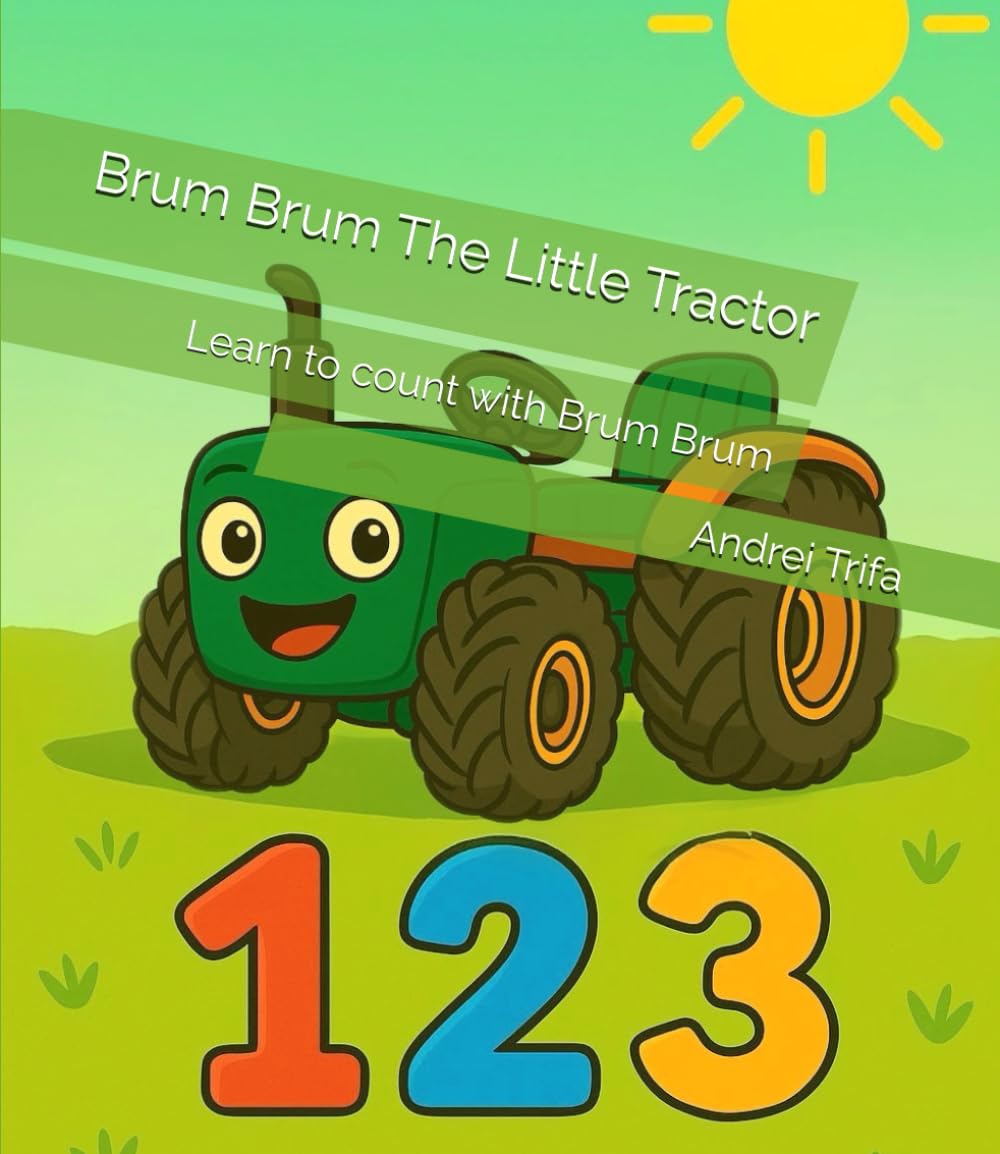 Brum Brum The Little Tractor: Learn to count with Brum Brum