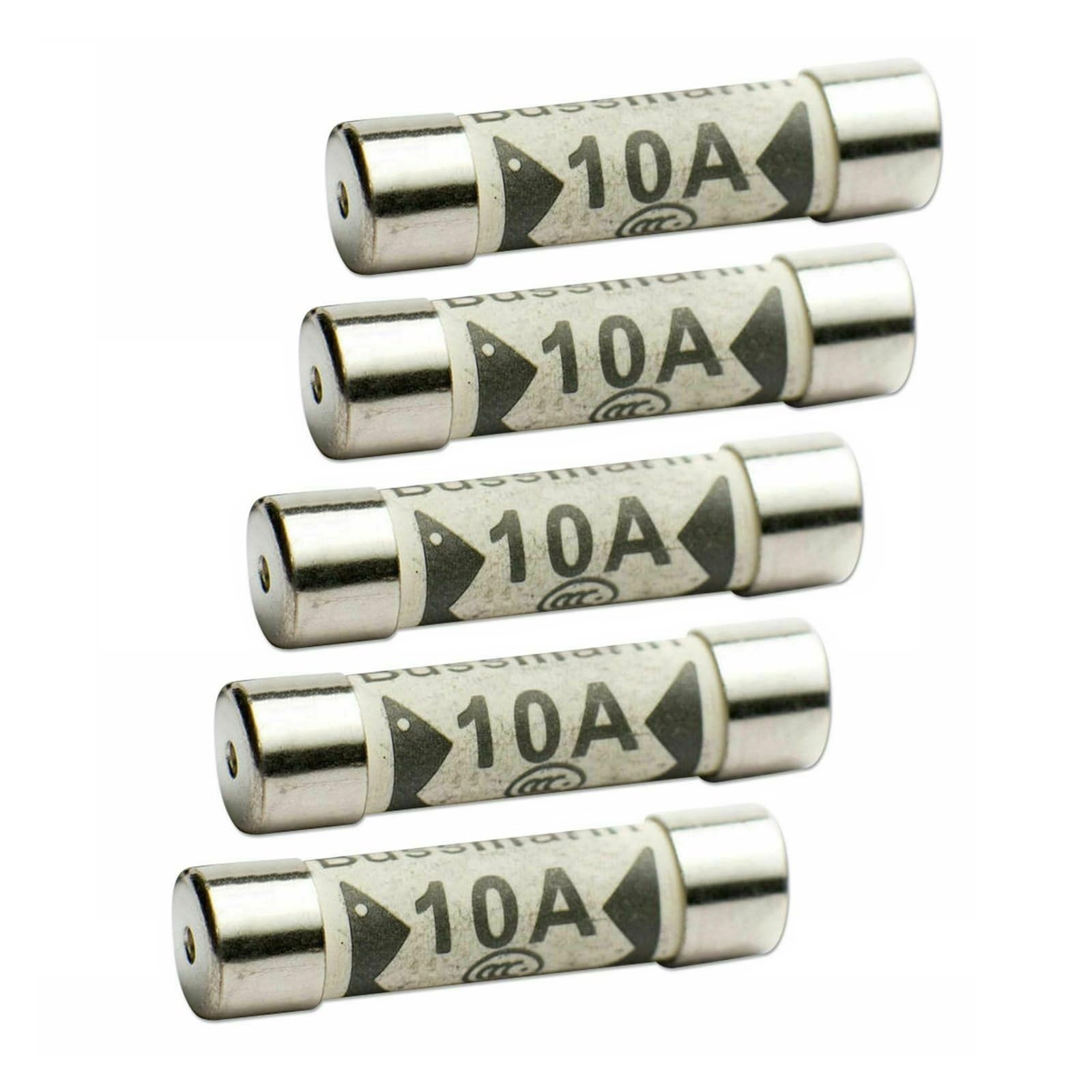 Fusible secteur 13A NURII lot de 20 cartouches d'assurance 10A à haute résistance thermique