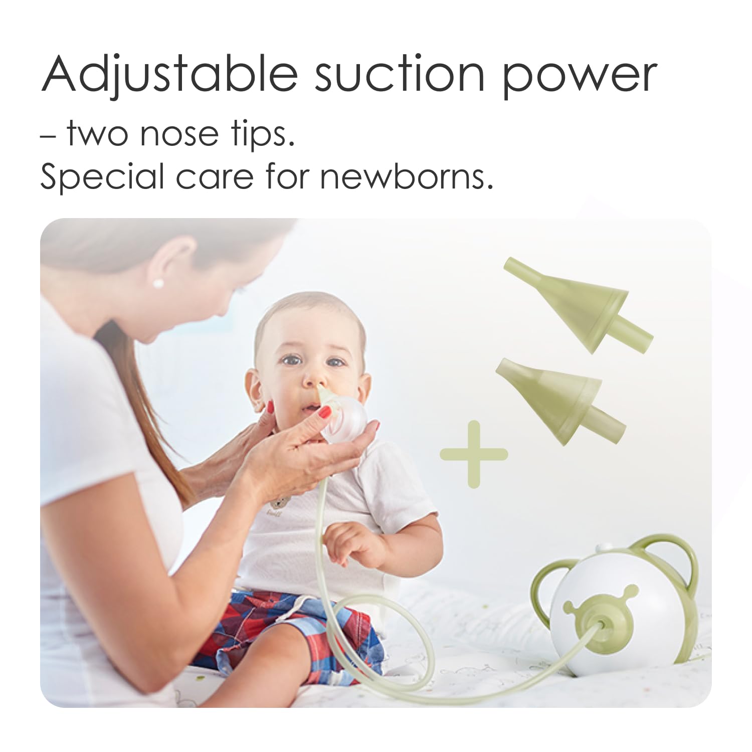 Nosiboo Pro Aspirador Nasal (Beige, 19,8x16,2x17,2 cm)