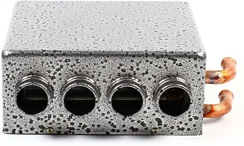 Miniatura 3 de Calentador auxiliar universal mejorado de 12 V con interruptor de velocidad para auto o camión, minivans, excavadoras, cosechadoras, 4 puertos de