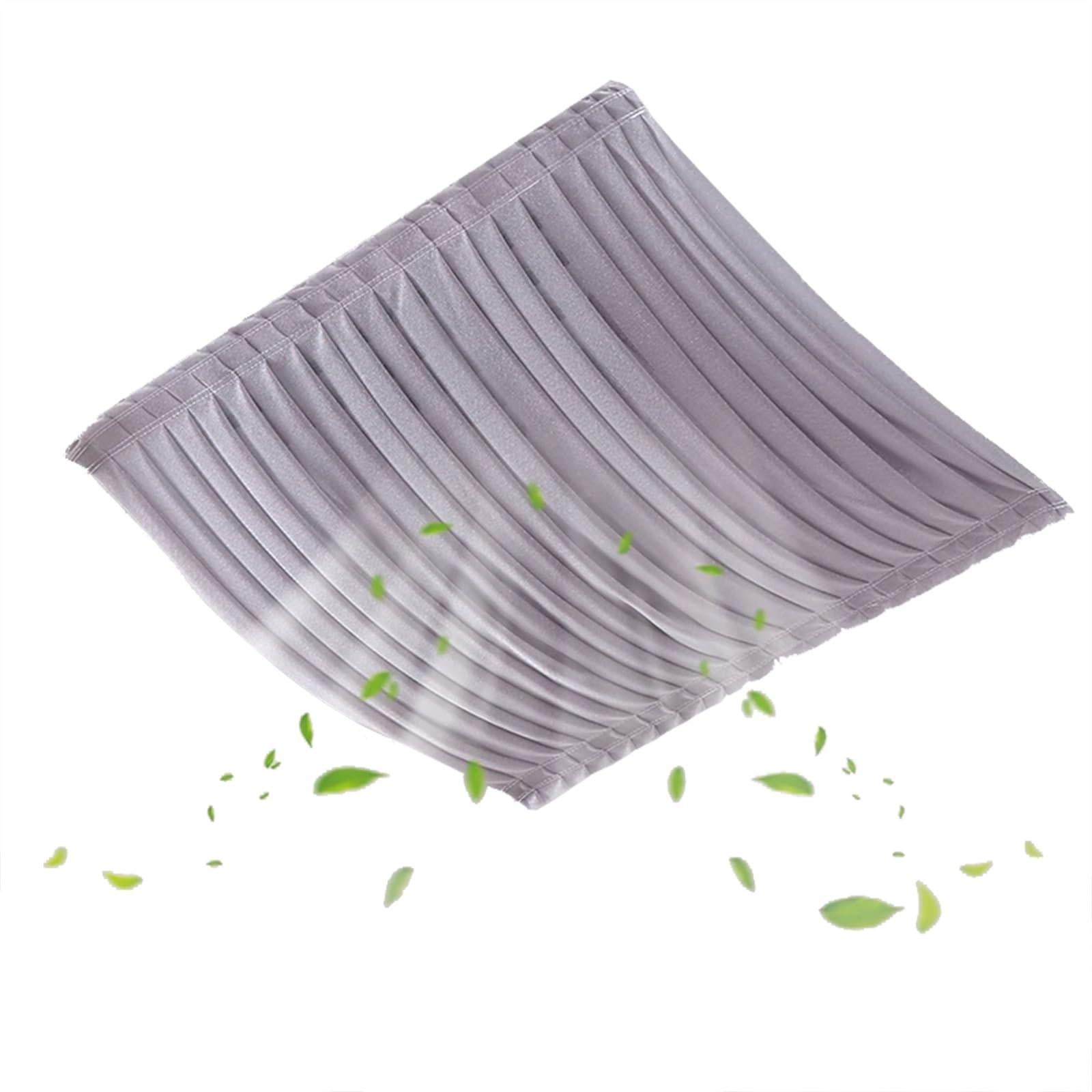 YGER JZGB Air Deflectors for Ceiling Vents, Air Vent Deflector, Prevent Direct Blowing of Cold, Wind Baffle and Direction, for Ceiling Registers, Sidewall(Gray,55x55cm/22x22in)