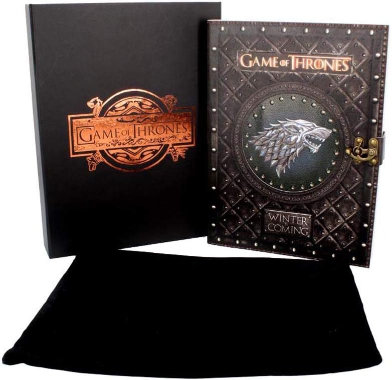 Winter is Coming Game of Thrones Journal 28 cm Brown