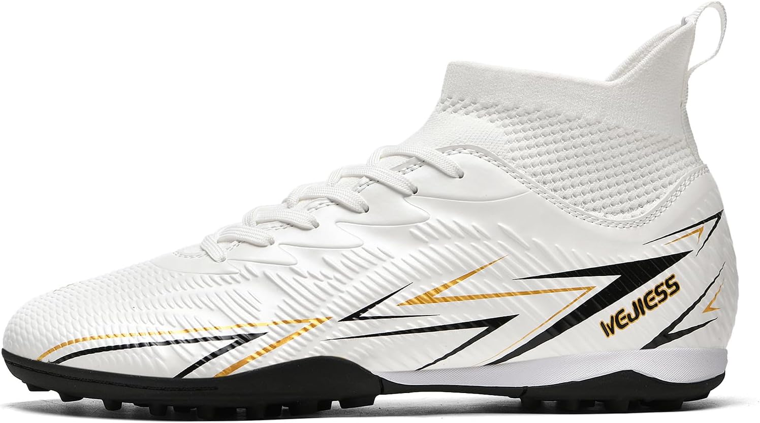 Indoor Soccer Cleats Mens Womens Turf Soccer Cleats Wide Socer Shoes FG AG TF High Ankle Football Boots