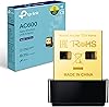TP-Link Archer T2U Nano WiFi Dongle, AC600 USB WiFi Adapter for PC, Dual Band High Speed with 5 GHz Band, Desktop & Laptop, Windows 11/10/8.1/8/7/XP, Mac OS, Nano Design, Plug and Play
