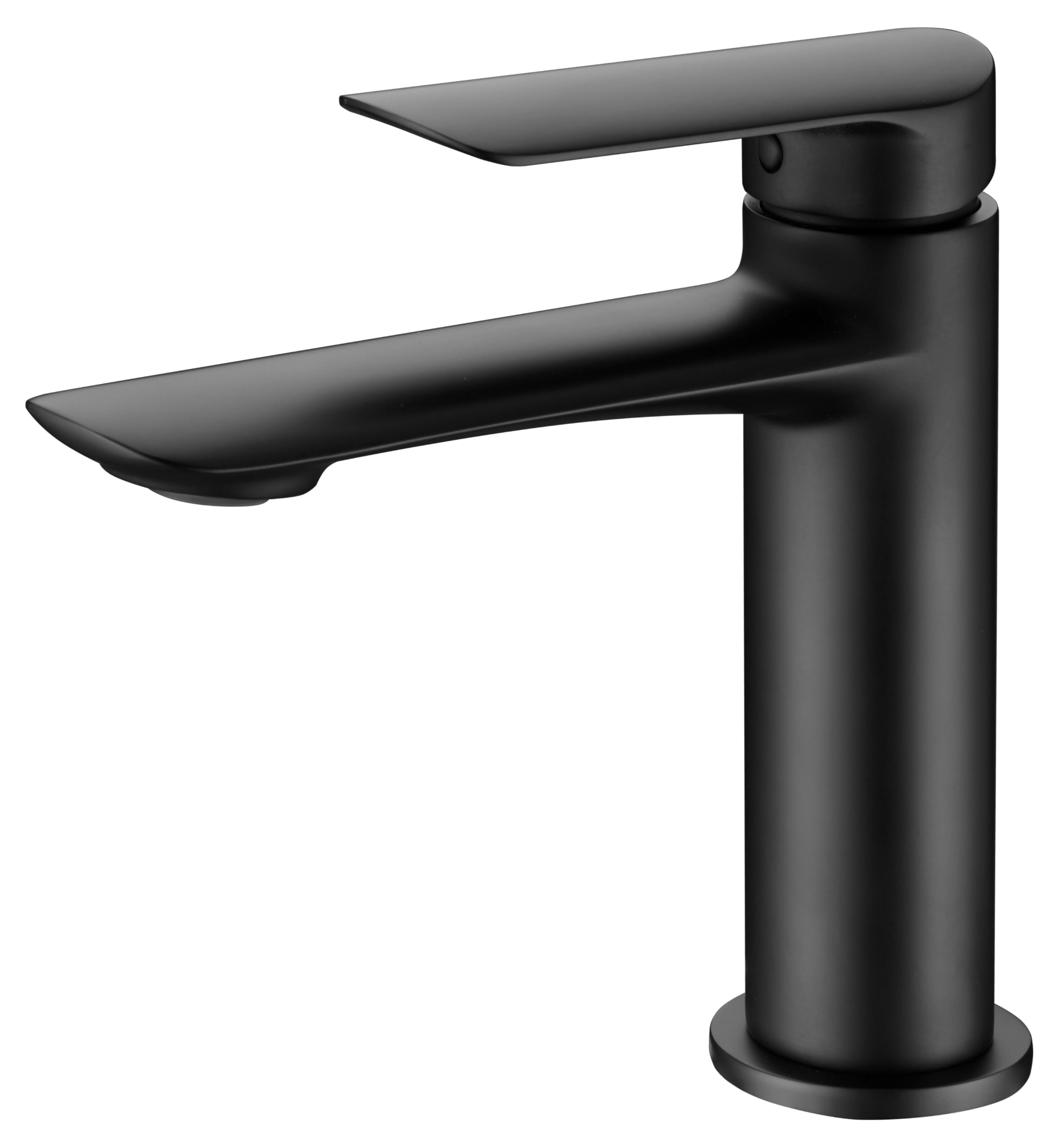 IMEX BDG040-1NG URAL Grifo de Lavabo Negro Mate