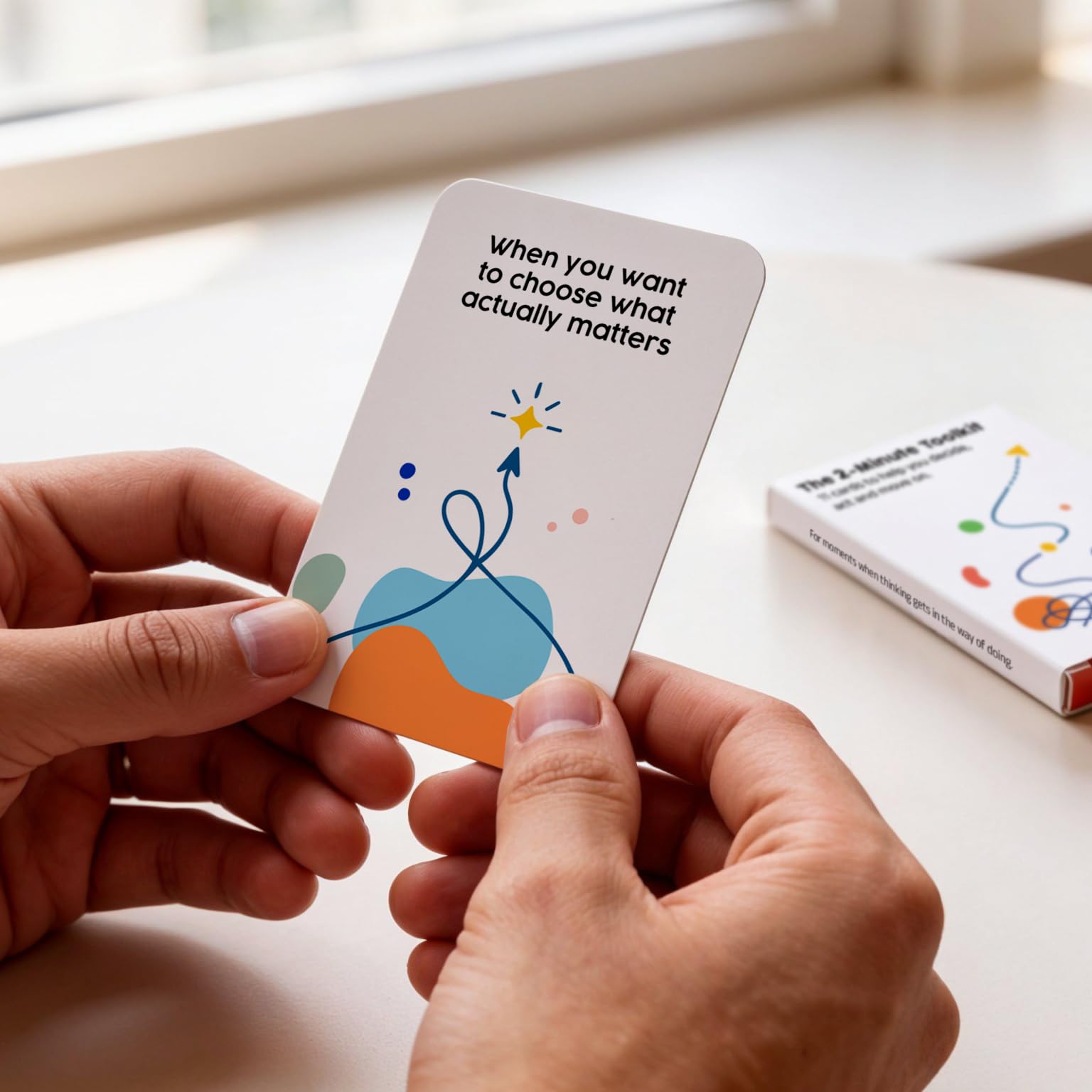Little Bit of Me (LBM) Anti Procrastination Deck, Action Affirmation Cards for Empowerment, Focus, Clarity & Better Decisions | Gift for Men & Women 4
