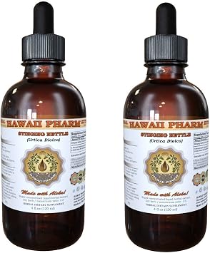 Hawaii Pharm Stinging Nettle Urtica Dioica Dried Root Liquid Extract 2x2 fl.oz