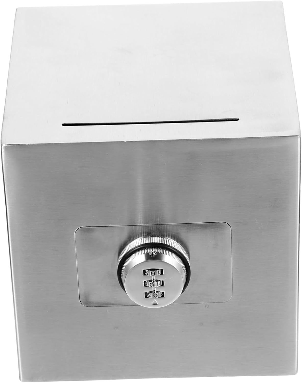 Garneck Piggy Bank for Boys Boys and Girls Savings Bank Lock Stainless Steel Money Jar for Money