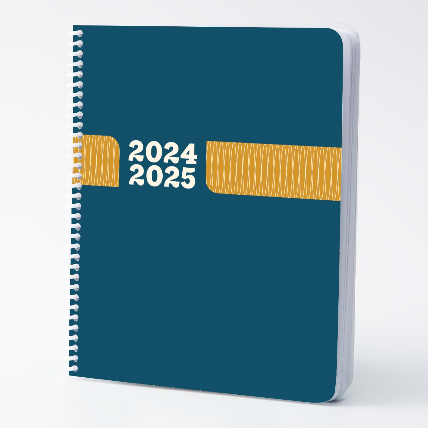 Ultimate Dated College Planner, 2024-2025 Planner with Daily, Monthly, and Weekly Pages for Students (Sapphire & Gold)
