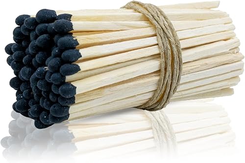 Cerillas de madera de 3 pulgadas de largo para decoración del hogar, recuerdos de boda, manualidades, relleno de caja de cerillas, fósforos de