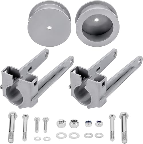Kit de nivelación trasera delantera de 3.5 pulgadas para Jeep Grand Cherokee WK 2005-2010, Commander XK 2006-2010 Kit de elevación de suspensión