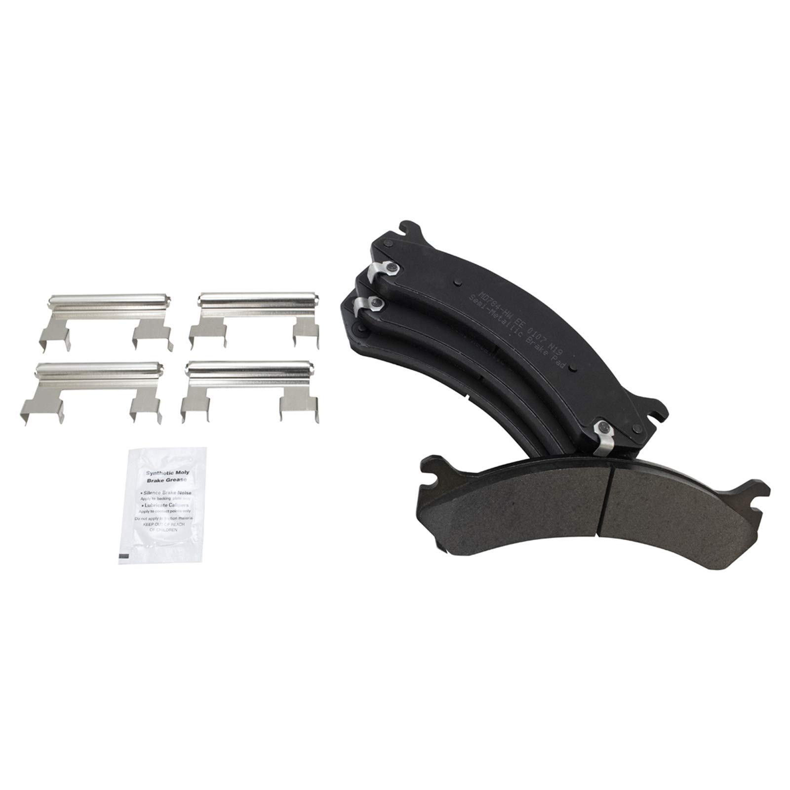 2008 GMC Sierra 1500 Front Semi-Metallic Brake Pad & Rotor Kit TRQ BKA11287