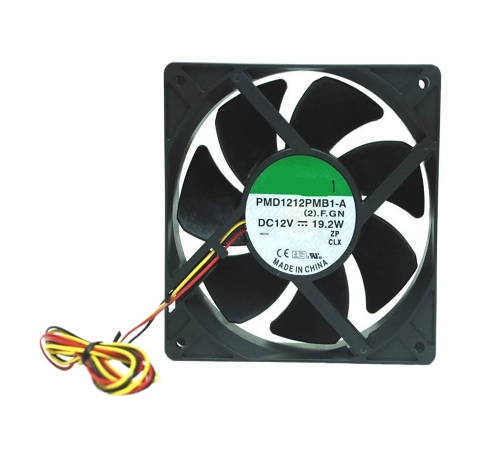 KNIUWMBMH DC Fan PMD1212PMB1 12CM 1238 12038 120 * 120 * 38MM 12x12x3.8cm 12V 19.2W Cooling Fan