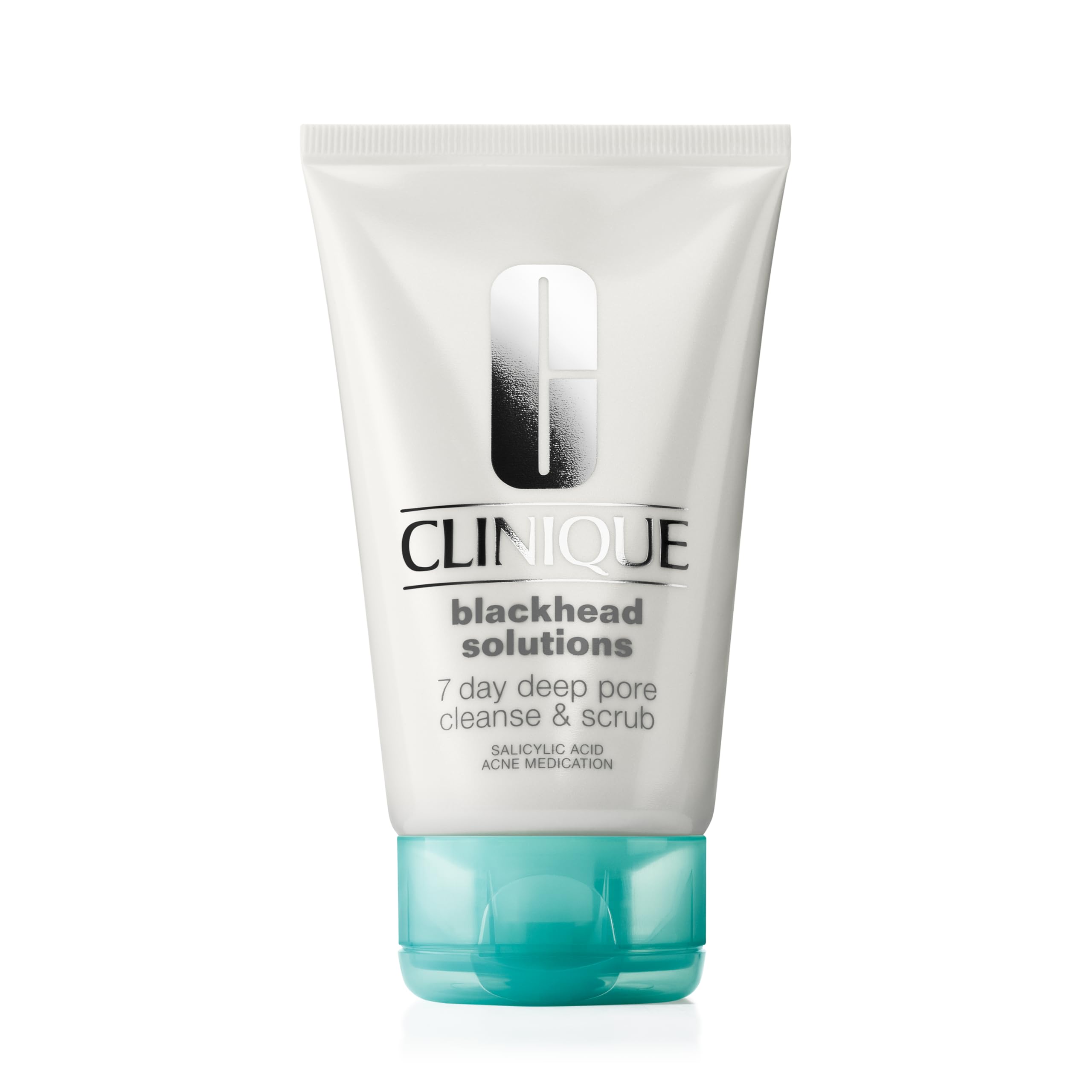 Clinique Blackhead Solutions™ 7 Day Deep Pore Cleanse & Scrub | 3-in-1 Reinigung, Peeling & Maske | Mit Salicylsäure & Vitamin E | Für alle Hauttypen | 125 ml