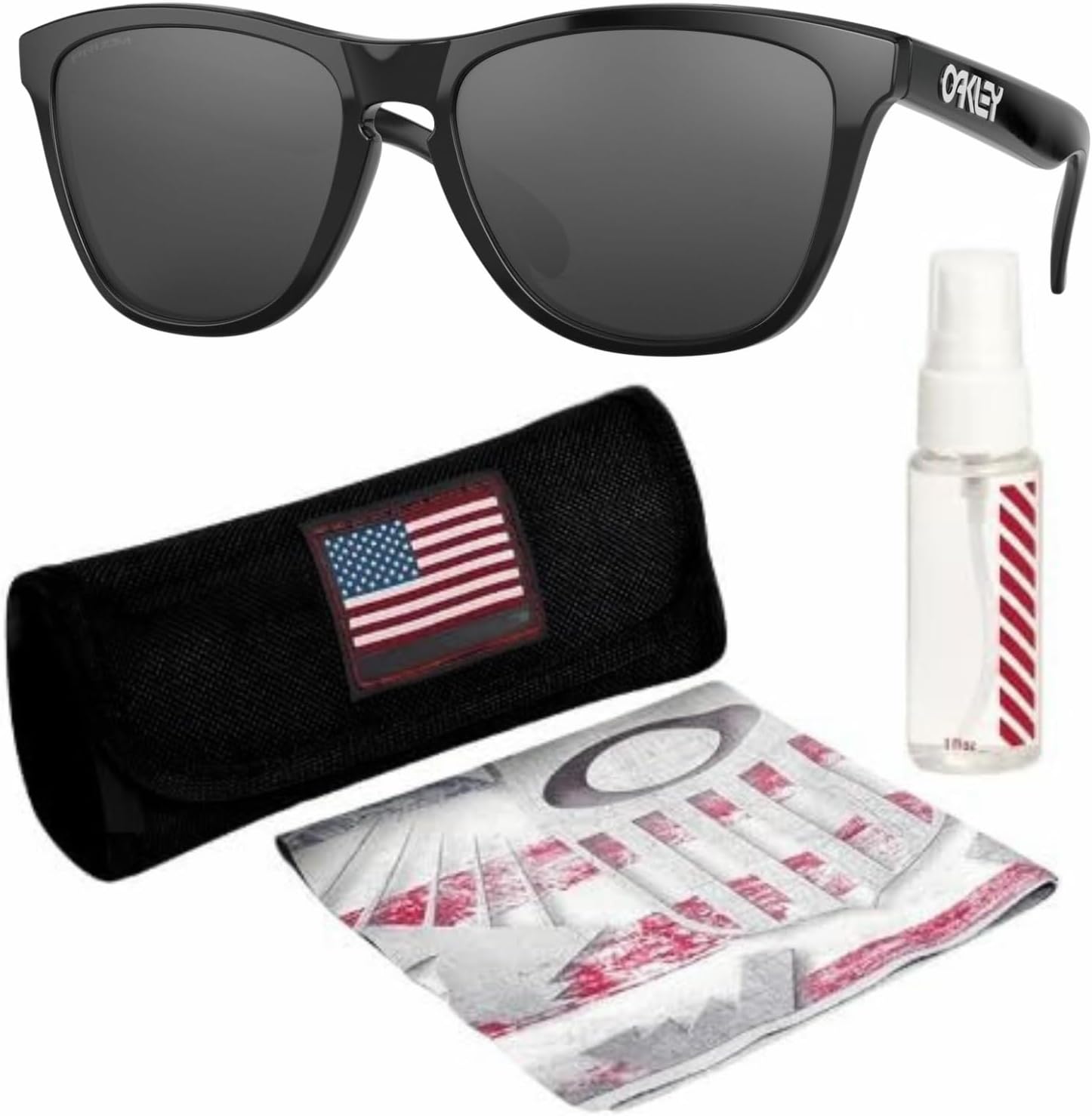 Oakley FROGSKINS OO9013 Square Shape Sunglasses With Official Eyewear Kit