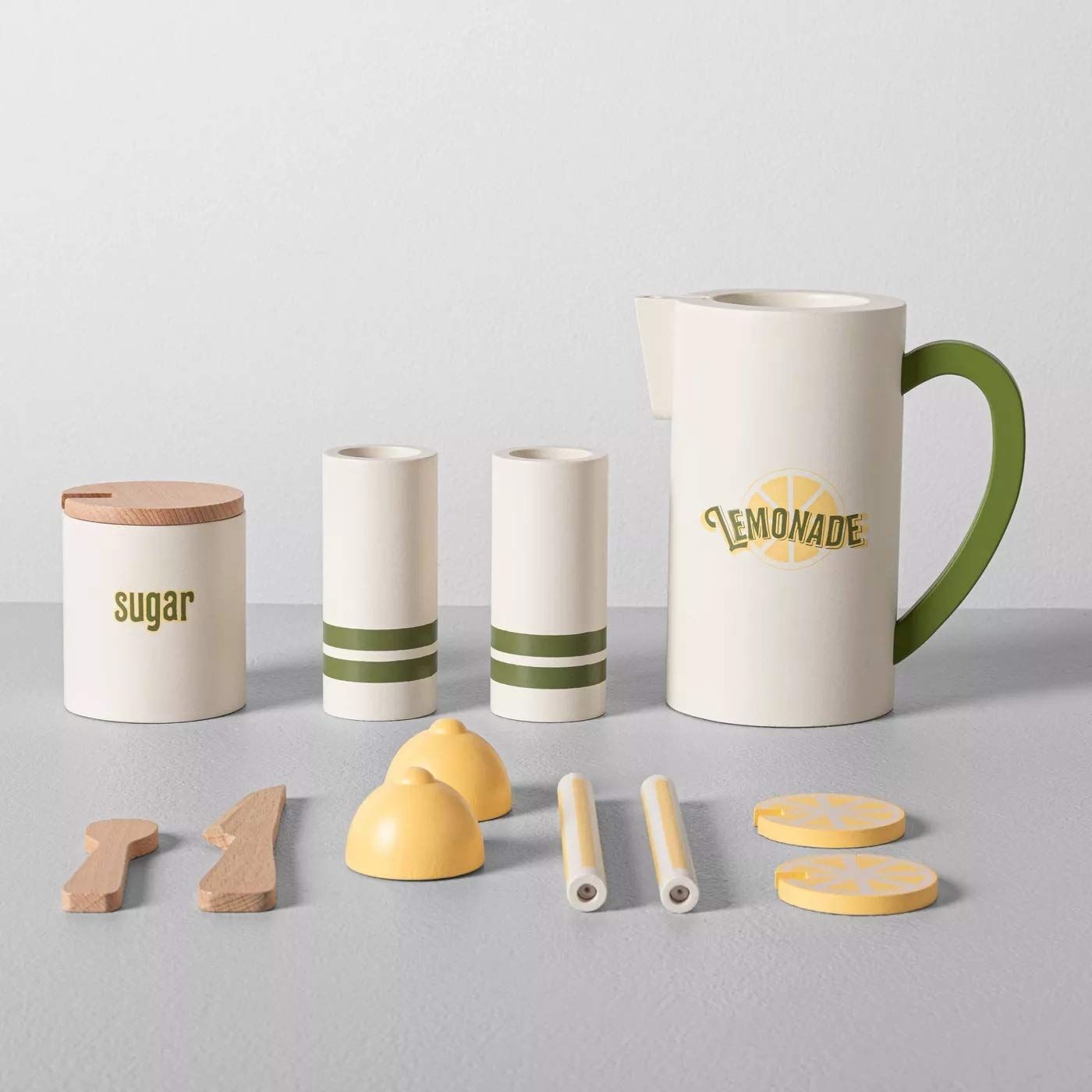 Hand with Magnolia Toy Lemonade Set 