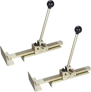 A-KARCK 2PCS Hardwood Flooring Jack, Quick Release Plank Jack Fits All Thicknesses of Floors for Hands-Free Nailing