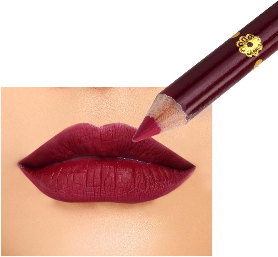QINPIN Microblading Permanent Makeup Tattoo Lip Liner Pencil Lipstick Long Lasting,Gift for Women
