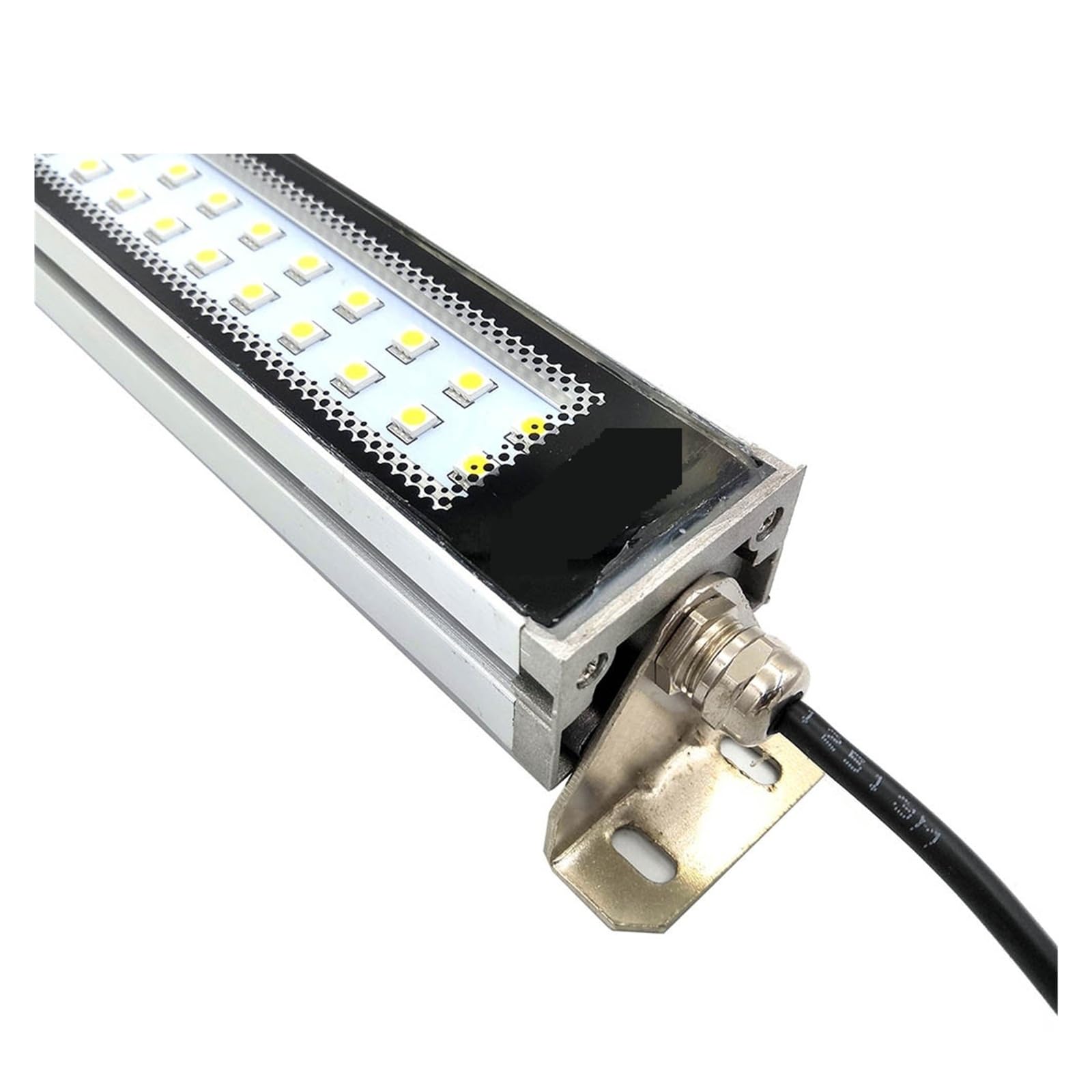 Luz de trabajo LED industrial for taller, resistente al agua IP67, for fresadora CNC, herramienta de torno, lámpara de 24 V CC/220 V CA. para máquinas herramienta de torno(15W Length 490mm,AC220)