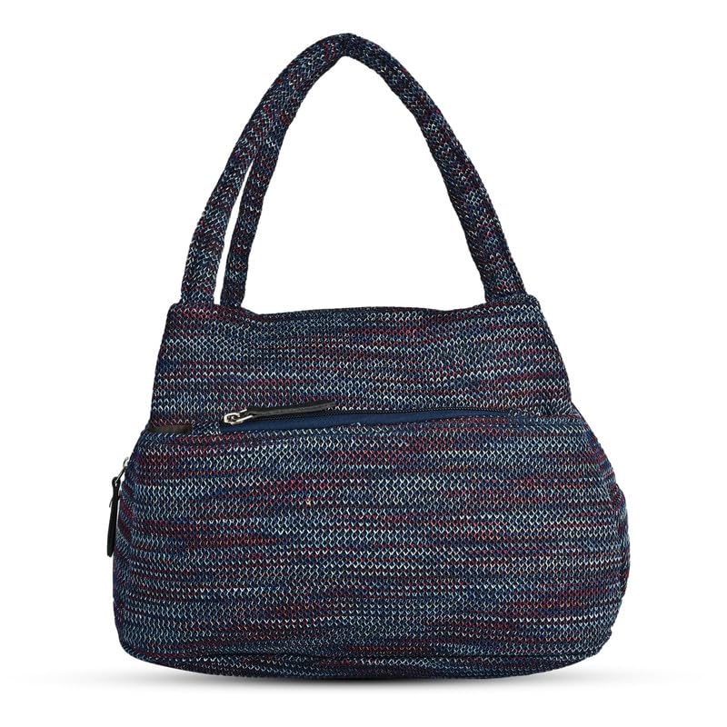Image of ENSAC Fabric Lunch Bag for Women | Trendy Shoulder Lunch Handbag | Lightweight, Spacious & Stylish Tiffin Bag for Office, Shopping & Travel Use