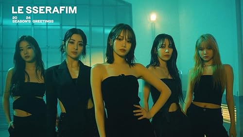 Miniatura 8 de LE SSERAFIM 2024 Season's Greetings Holiday Outbox+Calendario de escritorio+Programador+Photobook+Código digital+Postal+Tarjeta
