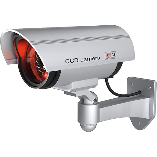 Dummy Camera with Flashing LED Light
