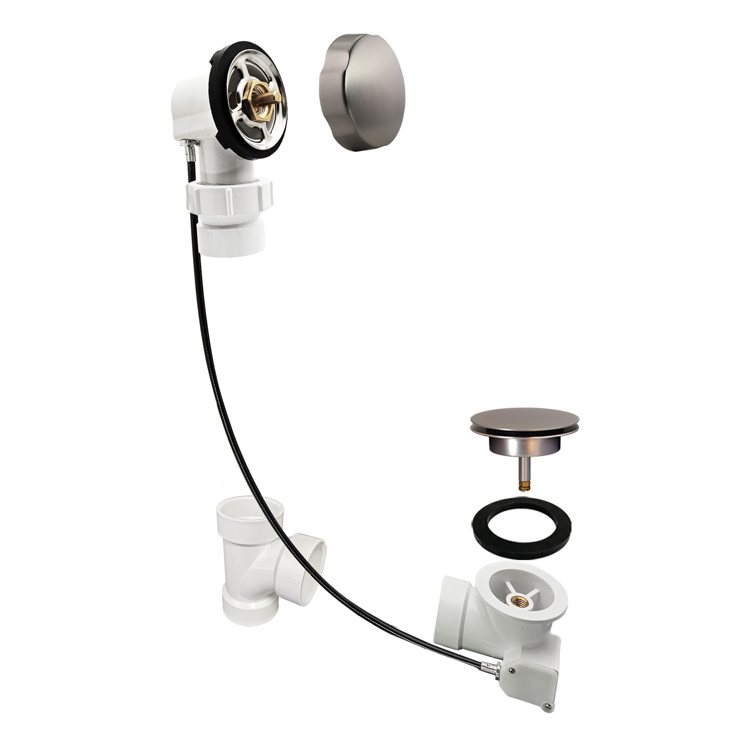 Westbrass nickel satiné pour réparer définitivement les fuites