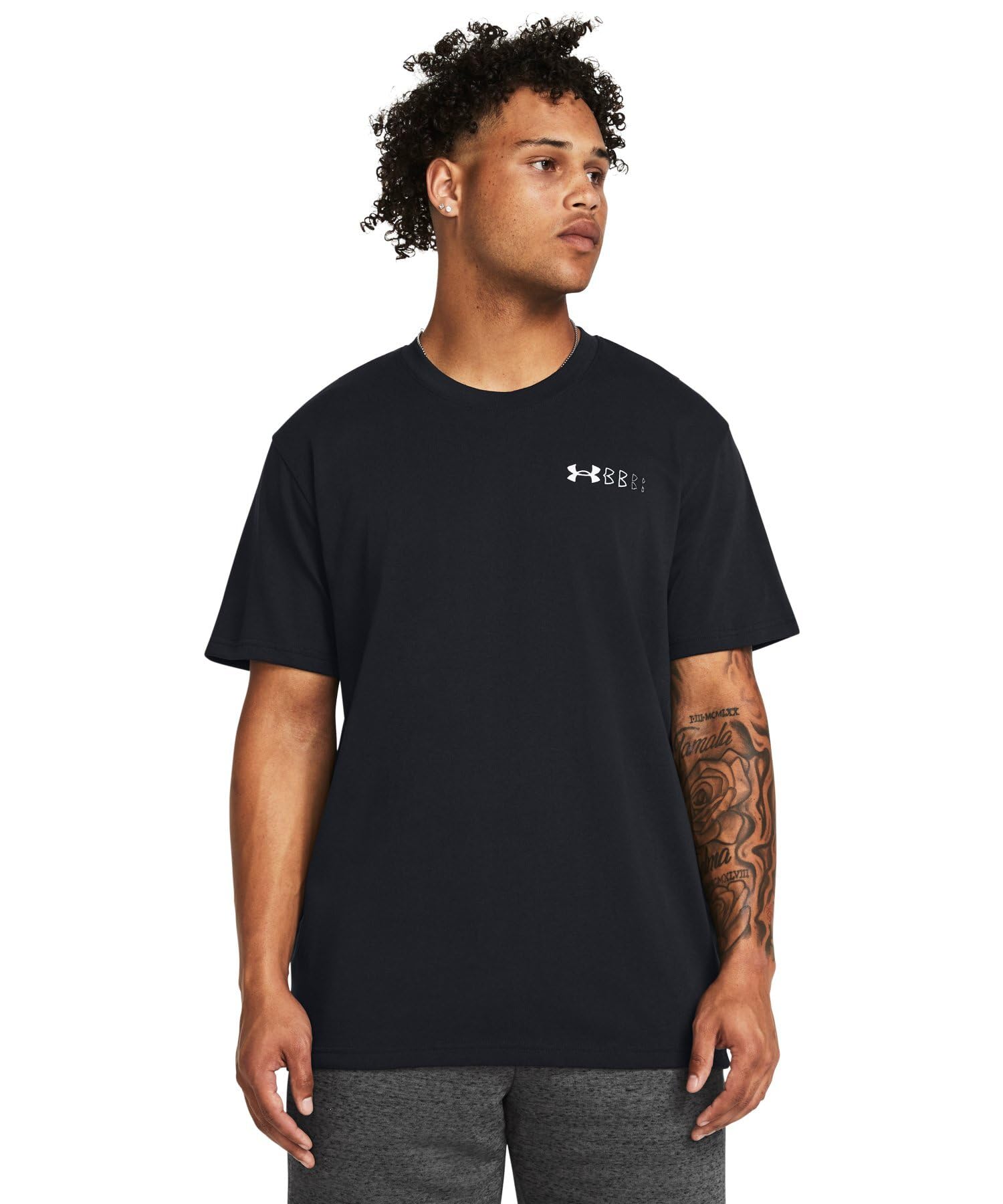 UA HW LC LOGO REPEAT SS Tişört Erkek