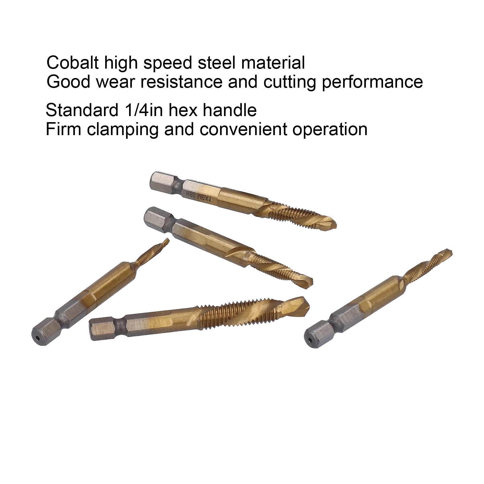 Boortap combinatie HSS 5% cobalt M8 kopen
