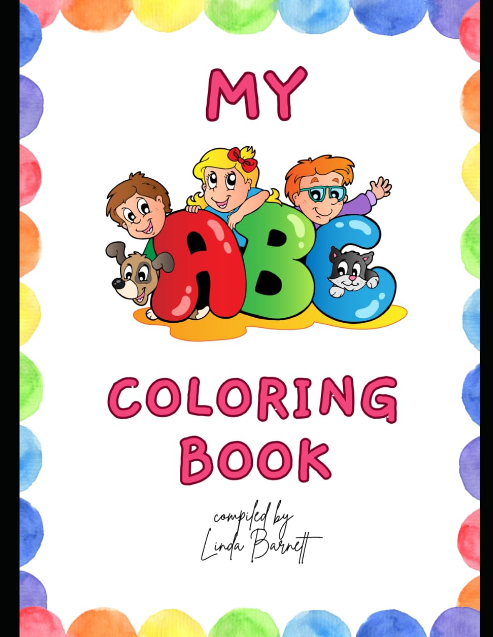 My learning ABC colouring book